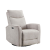 Power Swivel Recliner with Rocker and USB Port for Living Room