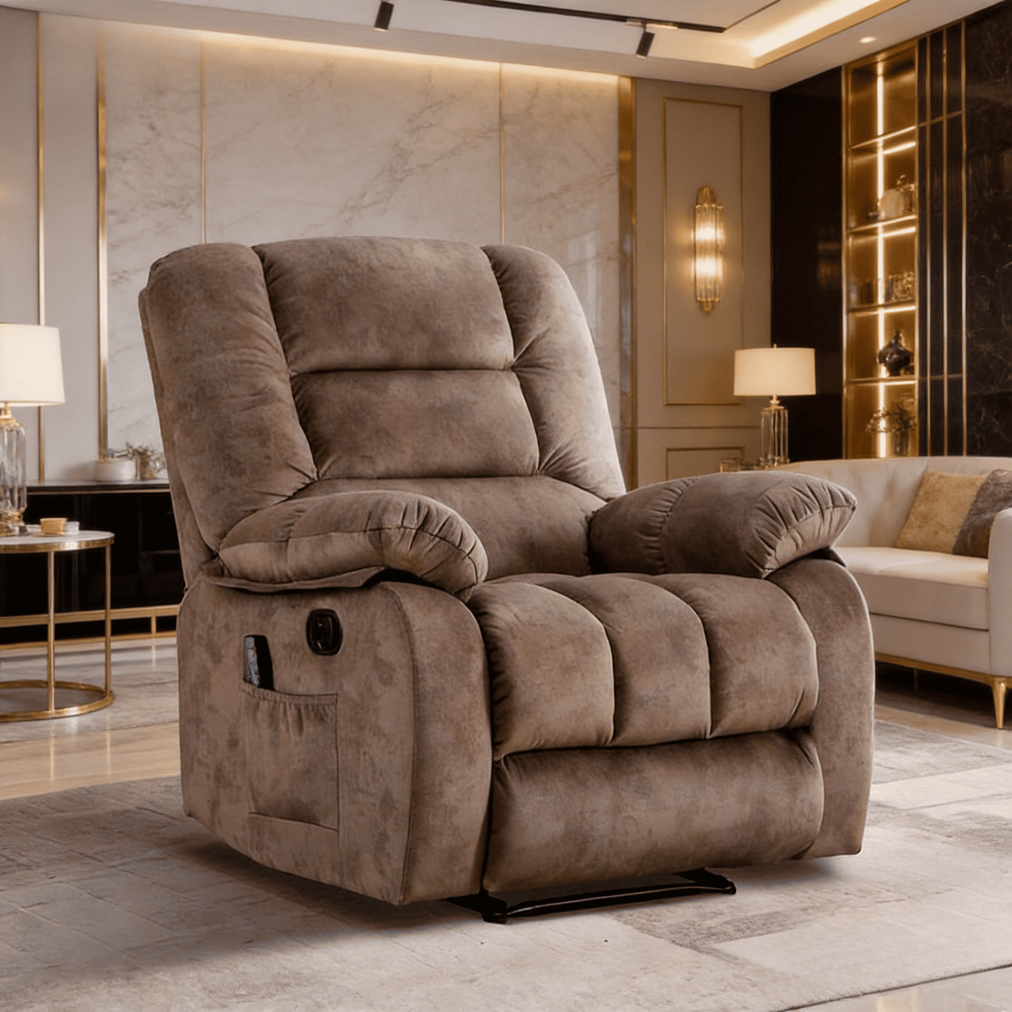 Massage Recliner Chair with Heat for Living Room