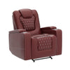 Power Recliner Chair with USB and Cup Holders for Living Room