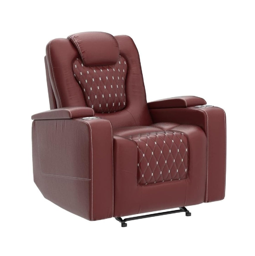 Power Recliner Chair with USB and Cup Holders for Living Room