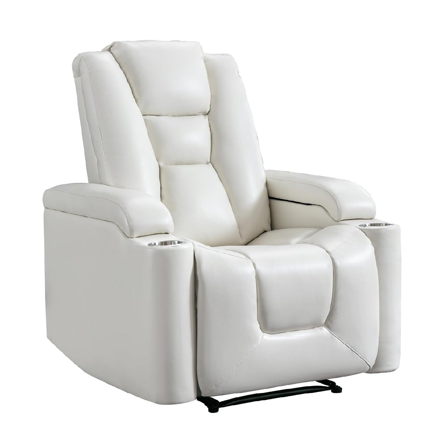 Power Recliner Chair with USB and Cup Holders for Living Room