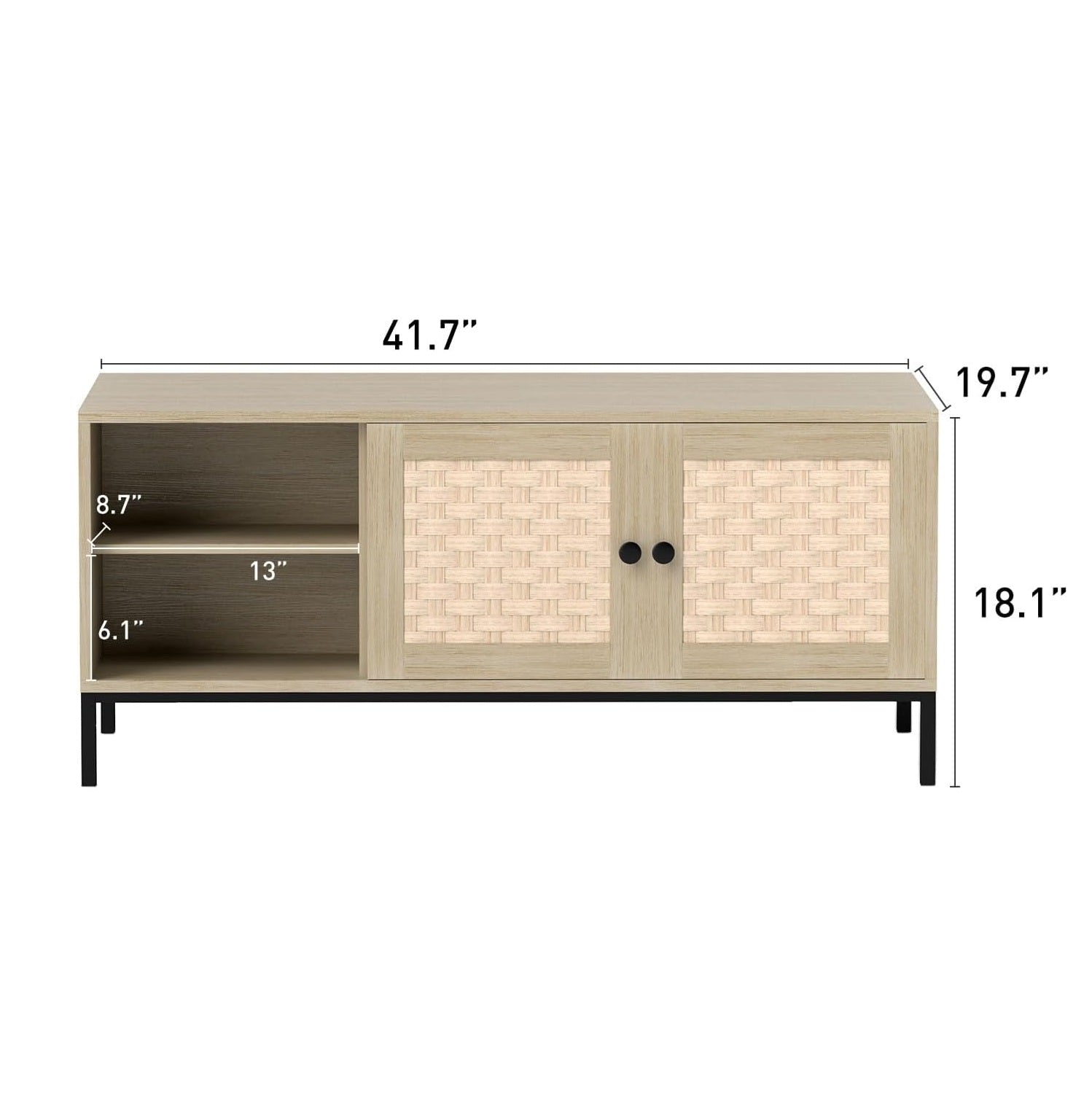 Modern Coffee Table with Storage for Living Room