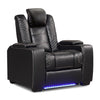 Power Recliner Home Theater Chair with LED for Living Room