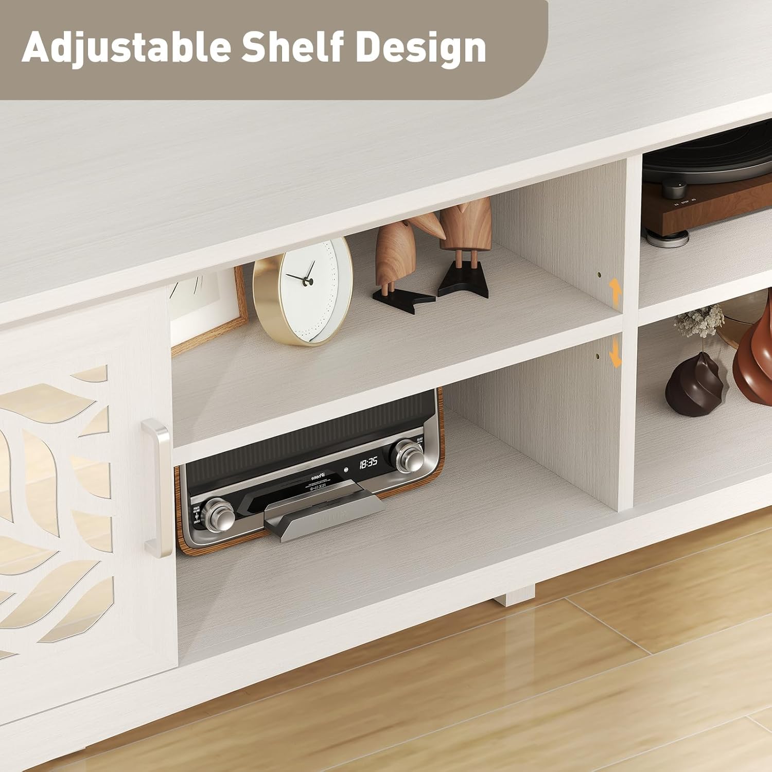 Modern TV Stand with Storage for Living Room
