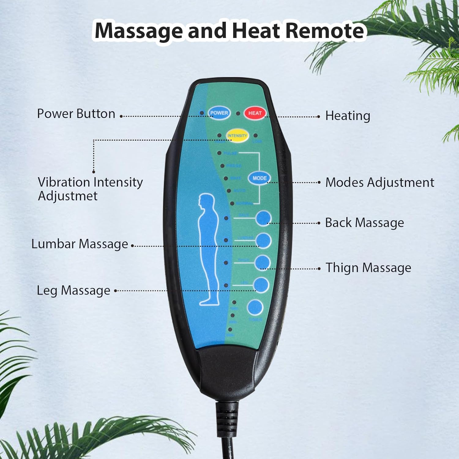 Massage Recliner Chair with Heat for Living Room