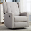 Manual Swivel Rocker Recliner Chair for Living Room