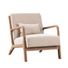 Mid Century Accent Chair Upholstered Armchair for Living Room