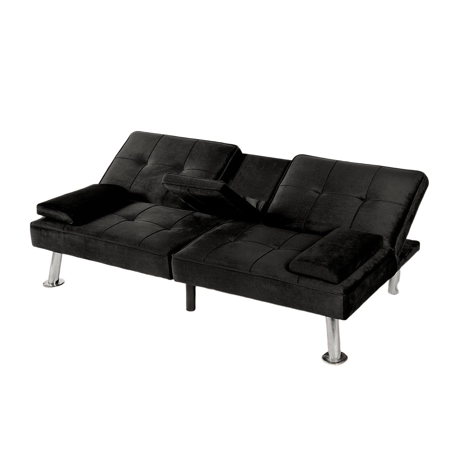 Adjustable Futon Sofa Bed for Living Room