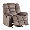 Manual Recliner Sofa Chair with Armrests for Living Room