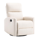 Swivel Glider Nursery Recliner Chair - White