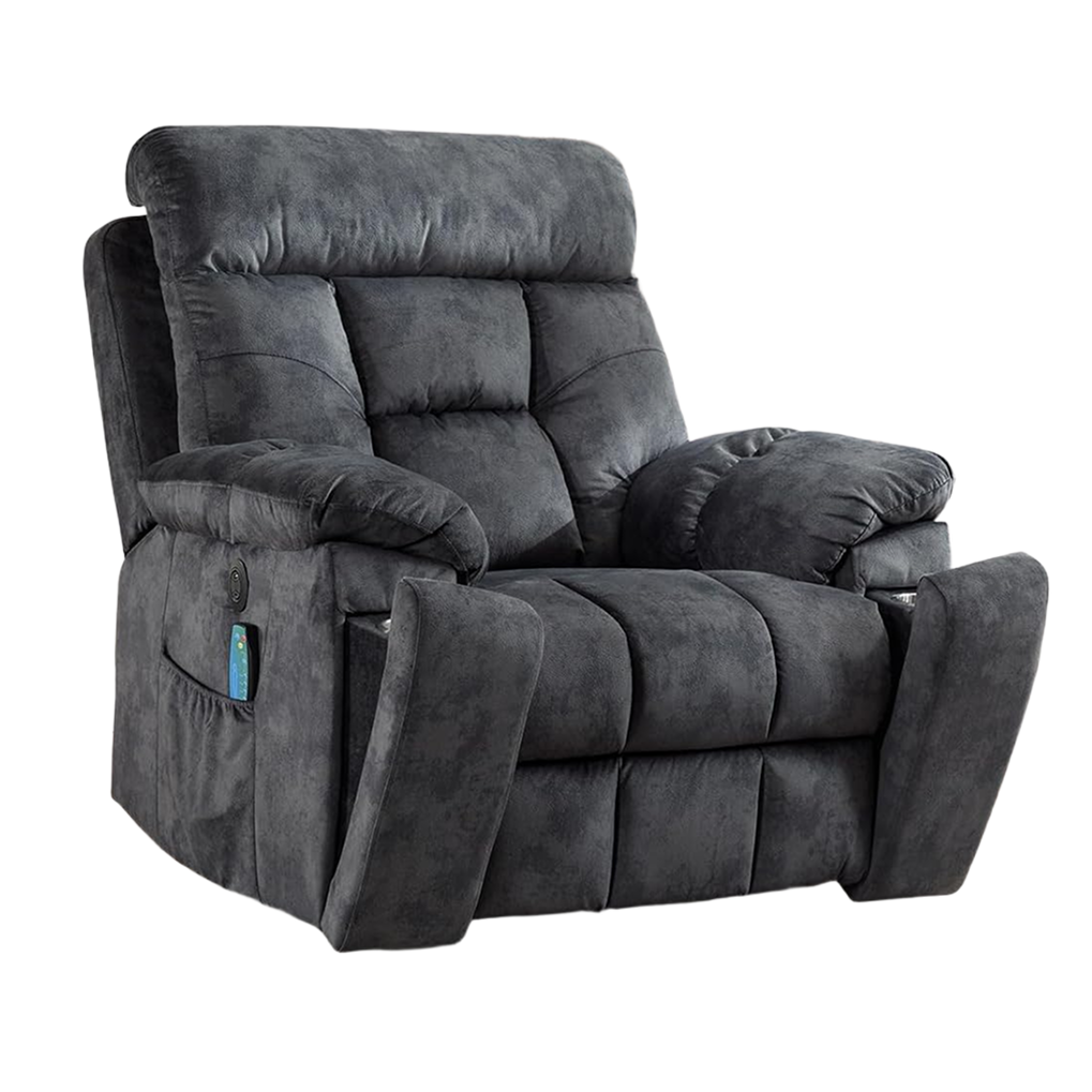 Power Lift Recliner Chair with Massage and Heat for Living Room