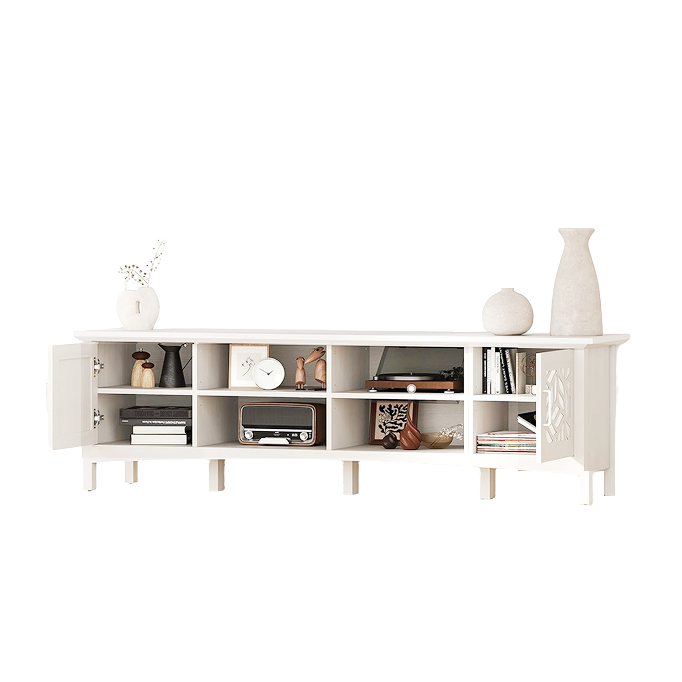 Modern TV Stand with Storage for Living Room