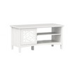 Wooden Coffee Table with Mirror Doors for Living Room