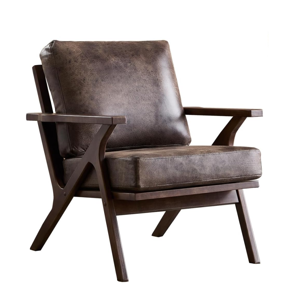 Foam Lounge Accent Chair Upholstered Chair for Living Room