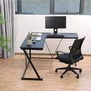 L Shaped Desk L Shaped Office Gaming Desk Black