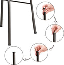 Bonzy Home Simple style couple dining table set, not taking up space