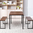 High-end family restaurant table set