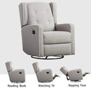 CANMOV 360°rotating rocking chair recliner