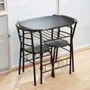 Bonzy Home Simple style couple dining table set, not taking up space