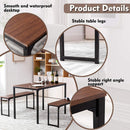 High-end family restaurant table set