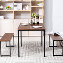 High-end family restaurant table set