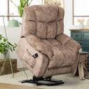 CANMOV Elderly Electric Lifting Chair Non-slip Fabric Sofa
