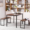 High-end family restaurant table set